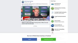 Log in to the WCC Training Center for a... - World Class ... - Facebook