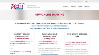 New Online Banking – WCCU Credit Union