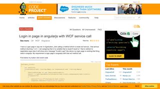 Login in page in angularjs with WCF service call - CodeProject