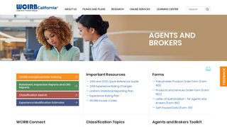 Agents and Brokers | WCIRB California