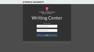 WCONLINE | Temple University Writing Center