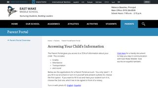 Parent Portal / Parent Portal Overview - Wake County Public Schools
