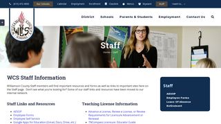 Staff | Williamson County Schools