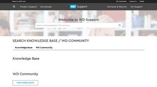 Forgot Password for MyCloud, My Passport Wireless Pro ... - WD Support