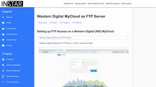 Western Digital MyCloud as FTP Server | INSTAR Wiki 2.0 | INSTAR ...
