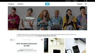 Western Digital US Online Store - Purchase Plan Sign In