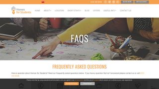Frequently Asked Questions - Homes for Students