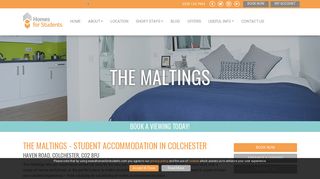 The Maltings, Student Accommodation Colchester - Homes for Students