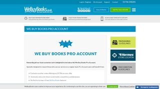 We Buy Books Pro Account - WeBuyBooks.co.uk
