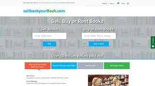 Sell Your Books and Sell Back Textbooks At sellbackyourBook.com