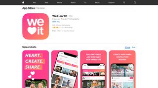 We Heart It on the App Store - iTunes - Apple