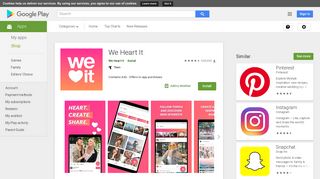 We Heart It - Apps on Google Play