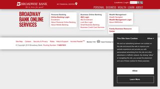 Broadway Bank Online Services