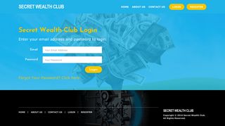 Login | Secret Wealth Club