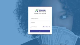 Migdal Wealth Creation - Login