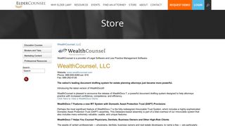 WealthCounsel, LLC - ElderCounsel