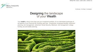 Wealthscape Advisors – Designing the landscape of your wealth