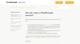 How do I open a Wealthsimple account? – Wealthsimple