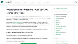 Get Up To $100 When Joining | Wealthsimple Promotion