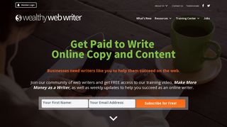 Wealthy Web Writer