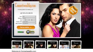 #1 Wealthy men & Millionaires dating site