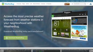 Desktop & Mobile Weather Apps | WeatherBug