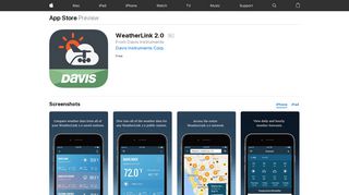 WeatherLink 2.0 on the App Store - iTunes - Apple