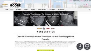 Chevrolet Floor Mats vs. WeatherTech - George Moore Chevrolet