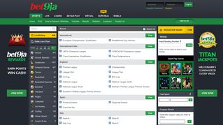 Login Error - Bet9ja Nigeria Sport Betting,Premier League Odds ...
