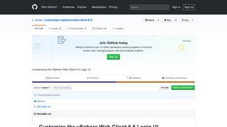 Customizing the vSphere Web Client 6.5 Login UI - GitHub