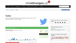 Twitter down? Aktuelle Störungen und Status in der Schweiz ...