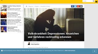 Depressionen erkennen und vorbeugen | WEB.DE