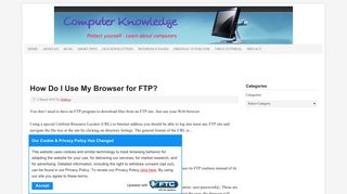 How Do I Use My Browser for FTP? - Computer Knowledge