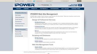 Web Hosting by IPOWER - Web Site Management