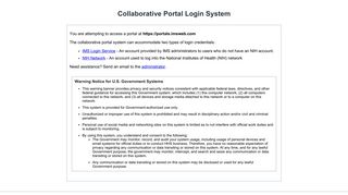 Collaborative Portal Login Service