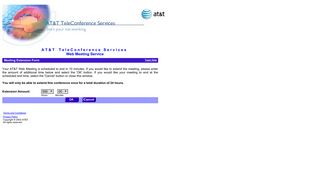 AT&T Web Meeting Service - Teleconference.att.com