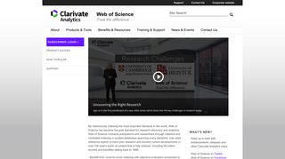 Web of Science - Clarivate Analytics