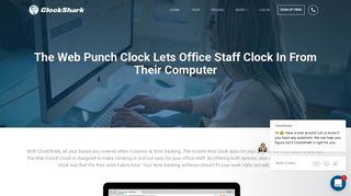 Web Punch Clock at Each Employee's Desk Makes Tracking Time ...