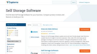 Best Self Storage Software | 2019 Reviews of the Most Popular Systems