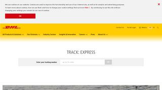 Track & Trace Express | DHL | Mexico