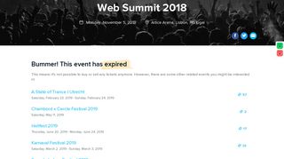 Web Summit 2018 - Buy and sell tickets – TicketSwap