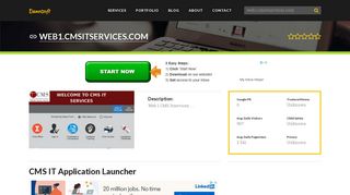 Welcome to Web1.cmsitservices.com - CMS IT Application Launcher