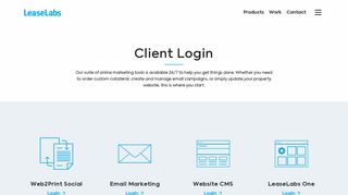 Client Login | LeaseLabs Full Stack Marketing
