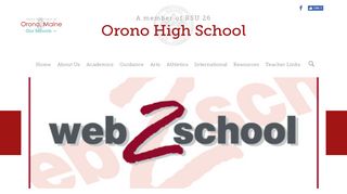 Web2School Login | Orono High School