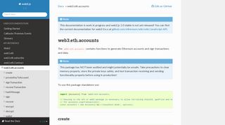 web3.eth.accounts — web3.js 1.0.0 documentation