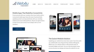 Web4u Corporation - Mobile Apps & Web Design - Home