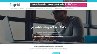Web Hosting South Africa | WordPress | Locally Hosted | cPanel | 1 ...