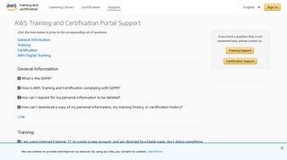 Frequently Asked Questions | AWS Training & Certification