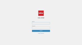 Infor EAM - Log In