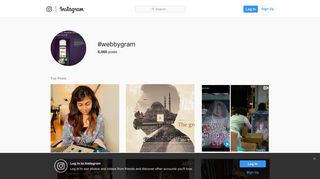 #webbygram hashtag on Instagram • Photos and Videos